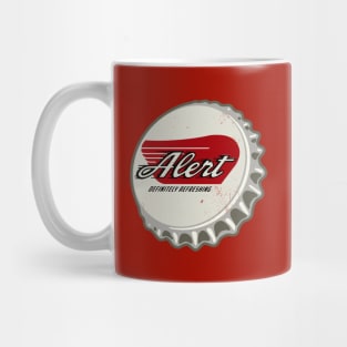 Vintage Alert Soda Bottlecap Mug